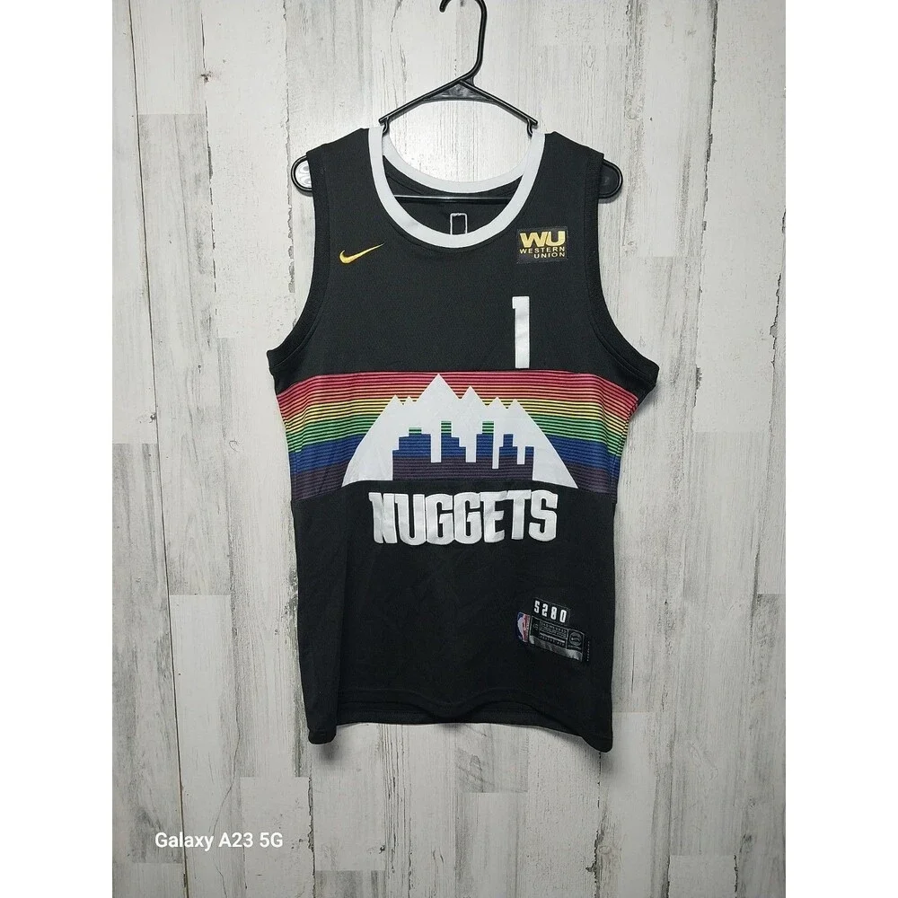 Denver Nuggets Michael Porter Jr Black Nike City Edition Jersey 48